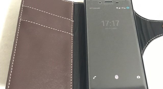 [レビュー]Xperia X Compact SO-02J用の1000円以下で買える手帳ケース TOMSKYE製スタンドタイプ