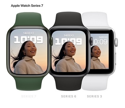 Apple Watch Series7(2021)に旧モデル用ウォッチバンド(ベルト)は 