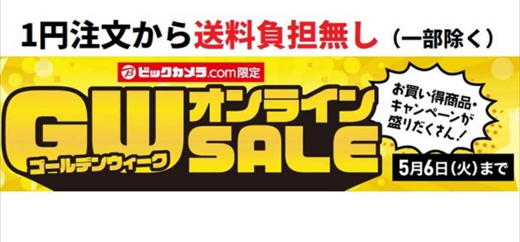 ビックカメラ2025年GWセール 型落ちノイキャンイヤホン&Apple Watchが安くて買い